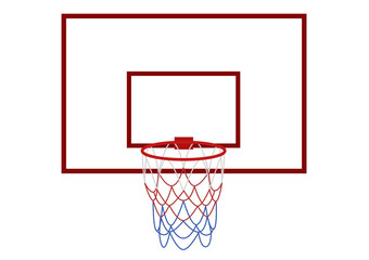 Fototapeta na wymiar basketball net vector