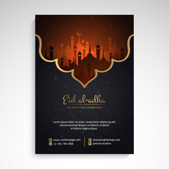 ramadan kareem greeting card design with mandala