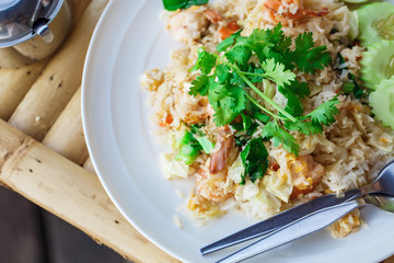 rice with seafood