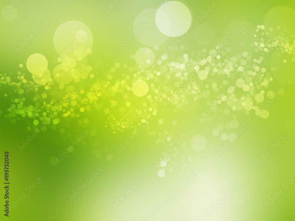 Poster abstract bokeh background.