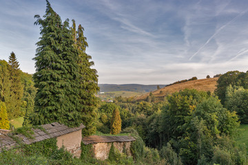 Autumn landscape close to Banska Stiavnica, Slovakia.