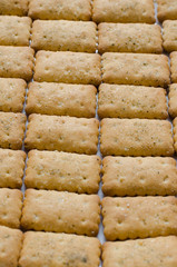 Biscuits for Breaking Time (in close up detail).