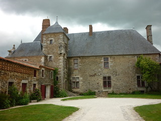 Fototapeta na wymiar Logis de la Chabotterie, Vendée, France