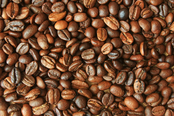Fragrant coffee beans