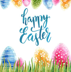 Watercolor Easter holiday cards.