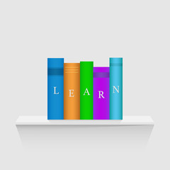 Book Shelf Illustration