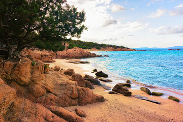 Rocky Capriccioli Beach in Sardinia