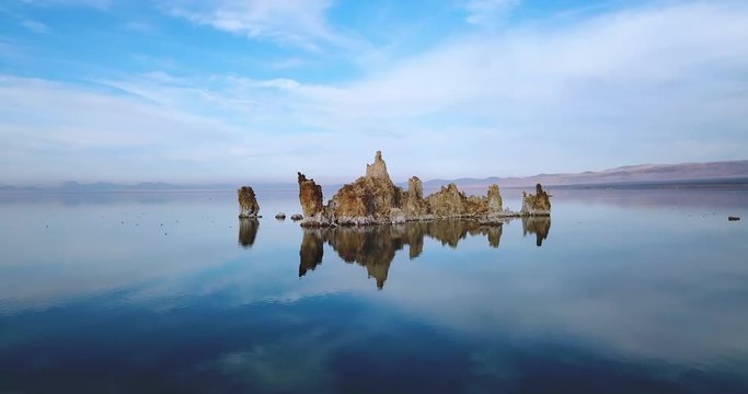 Mono lake 4K drone shots