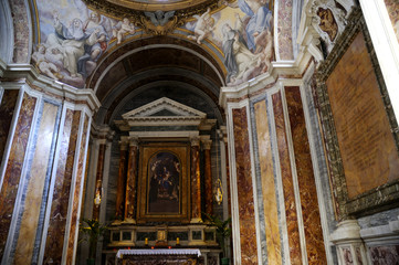 Fototapeta na wymiar The church of St Sabina in Rome Italy