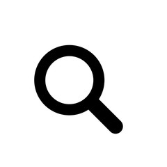 Vector magnifying glass icon