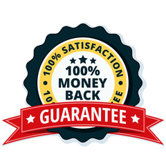 100% Money Back Guarantee illustration
