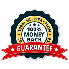 100% Money Back Guarantee illustration