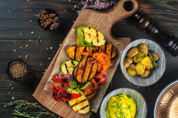 grilled vegetables