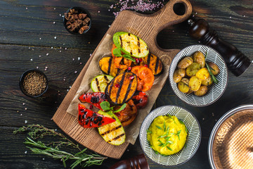 grilled vegetables