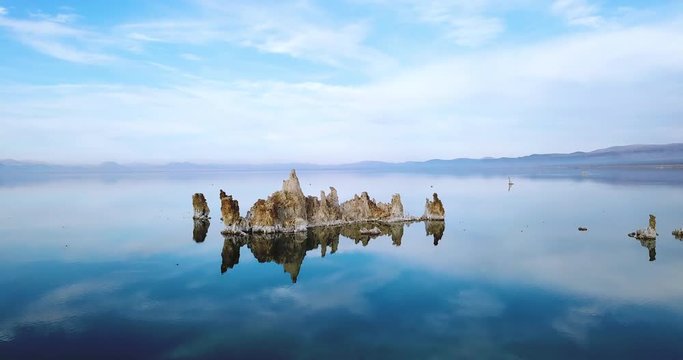 Mono lake 4K drone shots