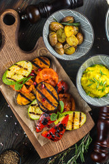 grilled vegetables