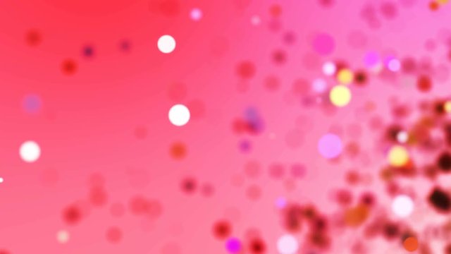Abstract CGI motion graphics and animated background with circles