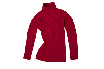 
Jacket claret isolated female
