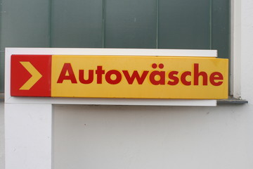 Waschstraße, Autowäsche, Waschanlage