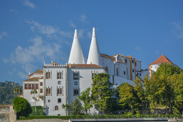 Fototapeta na wymiar National Sintra Palace