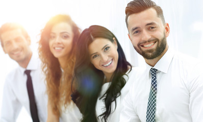 closeup.successful business team