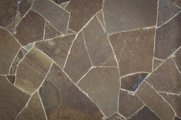 stone background, pattern, texture of stones of different geometric shapes