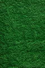Fototapeta na wymiar texture: green terry towel