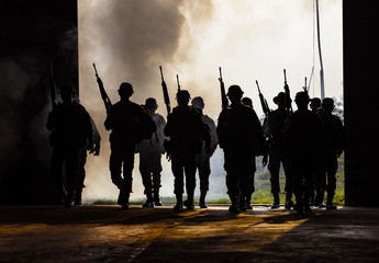 March 24, 2018, Amphoe Lom Sak, Thailand; Thai military participated in a special combat operation.