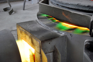 Casting a metal sculpture