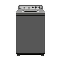 Washer laundry machine vector illustration graphic design