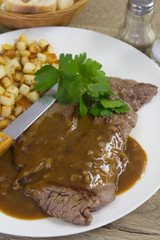 bavette sauce échalote