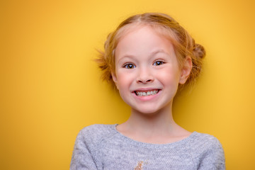 smiling kid girl