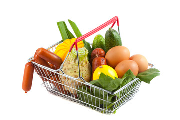 Shopping Cart with Perfect Healthy Product