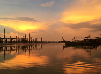 Fototapeta premium The sunset