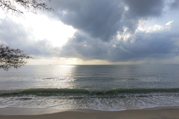 Fototapeta premium Thailand, Saikeaw Beach in Nakhon Si Thammarat