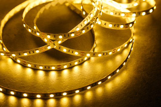 Shining Diode Strip. LED Lights Tape.
