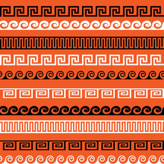 vector antique seamless pattern