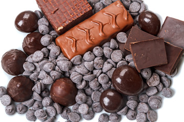 Different types of chocolate