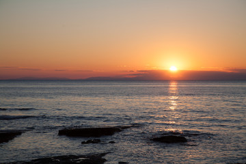 Sonnenuntergang am Meer