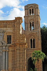 Fototapeta na wymiar Palermo, la chiesa di Santa Maria dell'Ammiraglio - la Martorana