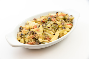 Tasty dish of ratatouille