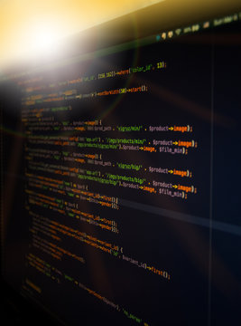 Back-end coding workflow of the web developing