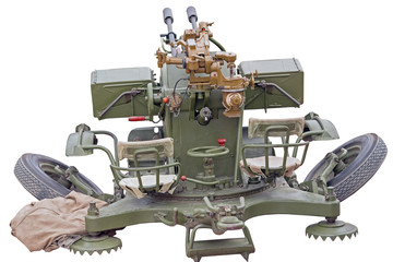 Anti-aircraft twin-barreled auto-cannon ZU-23