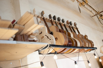 factory for the production of bent wood products. Tools for processing and gluing. Manufacture of guitars and stringed musical instruments.