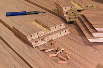 board chipboard cut parts