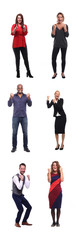 Obraz premium Group of 6 people