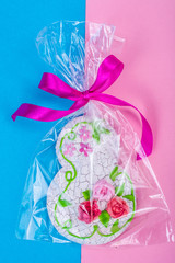 Sweet beautiful gingerbread gift to international women's day