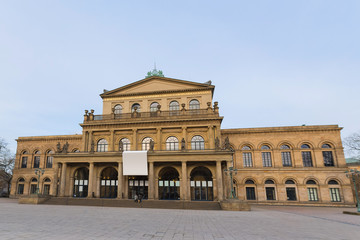 Fototapeta na wymiar opera building hannover germany