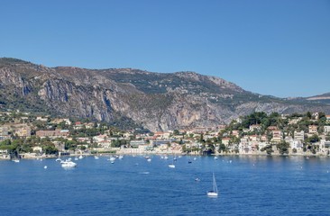 Fototapeta na wymiar Villefranche-sur-mer, côte d'Azur