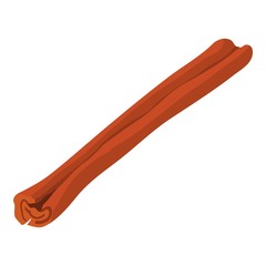 Cinnamon icon, cartoon style